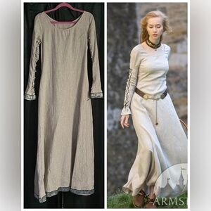 ARMSTREET ELISE DRESS SIZE 4 LARP RENFAIRE MEDIEVAL SCA GARB TUNIC DRAGON CELTIC